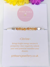 Load image into Gallery viewer, Citrine &amp; seed bead
