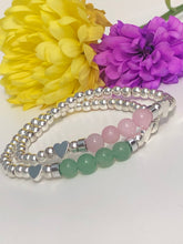 Load image into Gallery viewer, Aventurine &amp; hearts
