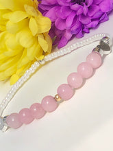 Load image into Gallery viewer, Kunzite &amp; seed bead
