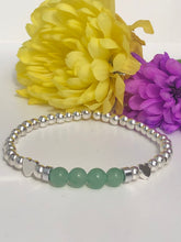 Load image into Gallery viewer, Aventurine &amp; hearts
