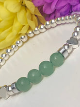 Load image into Gallery viewer, Aventurine &amp; hearts
