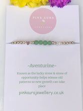 Load image into Gallery viewer, Aventurine &amp; hearts
